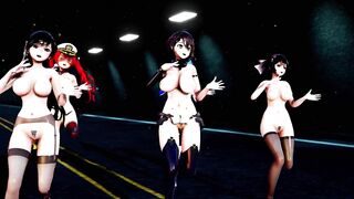 Mmd Azur Lane Sexy MILF Hot and Sexy 3d Hentai