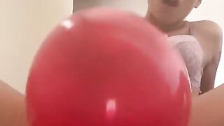 Watch me Squirt from the Balloon Challenge