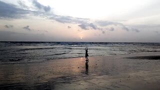 Dancing with the Waves found on Beach HD