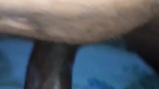 Big Black Cock Fucking my Creamy Pussy