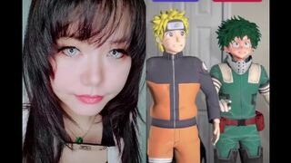 Hinata Cosplay Feat Naruto & Deku Boku no Hero Academia