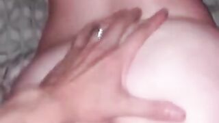 Wife Orgasms and Cums on Dick in Doggystyle