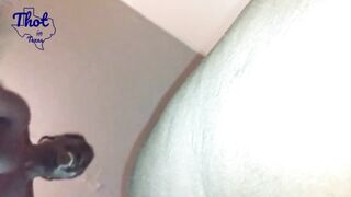 Thot in Texas - Creamy Ebony SLut Fucked