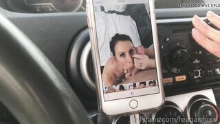 FAMOUS PORNSTAR SUCKS UBER DRIVER DICK