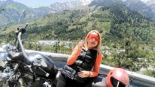 Bike Rider Girl Smoking on Highway- Angel Dani Fowler Hd- 1080 Porn