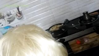 Real Life Blonde Slut having Kitchen Sex POV HD- 1080 Porn