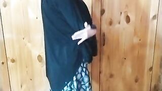 Hijab Girl Transformation الكلبة سلوتي الساخنة تظهر ندف المغربي