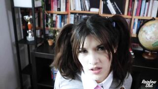 Kawaii School Girl Anal Creampie Cosplay Teaser Rainbowslut