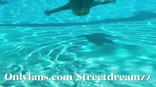 Public Pool Fun with Street & Dream