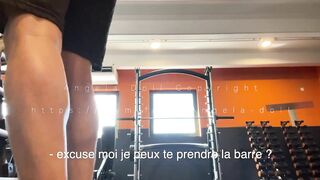 Angela Doll - Defi BasicFit: Je me Fais Baiser a La Salle De Sport Par un Inconu et Avale Son Sperme