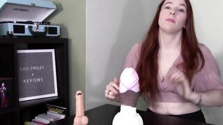 Lily O'Riley Reviewing LARGE Crackers from Bad Dragon (SFW)