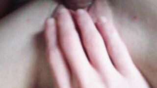 Close up hot blonde clit play and fuck