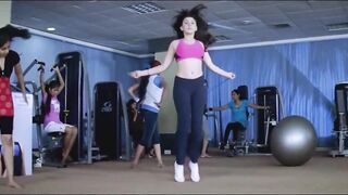 Hansika Sexy Fap Workout