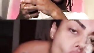 LATINA PUTS ON A SHOW WITH A DILDO ON RAPPER GOLD GAD INSTAGRAM LIVE