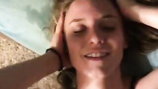 Fuck with hot wife, then facial