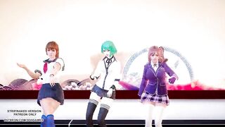 R18-MMD Masked Bitch Honoka Katsumi Tamaki DOA Hot Dance