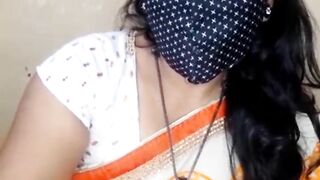 Marathi indian geetahousewife dirty talking and self nude dancing video