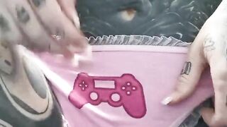 Cute gamer Girl Melody Radford being a slut