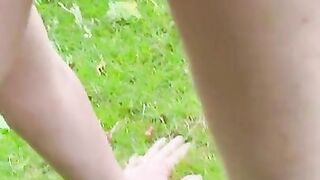 Pam &Ed Dirtiest Devon Amateurs Slut public outside outdoors doggy style massive swinging natural tits woods fuck pussy