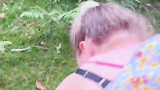 Pam &Ed Dirtiest Devon Amateurs Slut public outside outdoors doggy style massive swinging natural tits woods fuck pussy