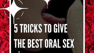 Tricks to give the best oral sex