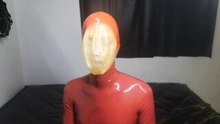 Latex Breathplay Mask