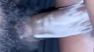 Wet Creampie Tight Pussy Fucking a Big Dick