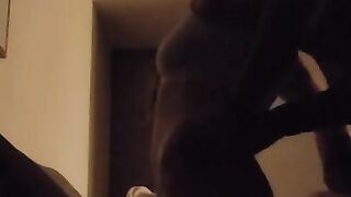 Loud latina cums in two minutes