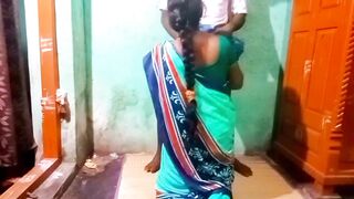 Indian village teacher doggy style