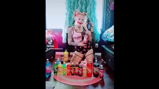 Juggalo Juice TikTok Femdom Goddess Juggalette ICP Kneehighs Feet Foot Fetish Kick