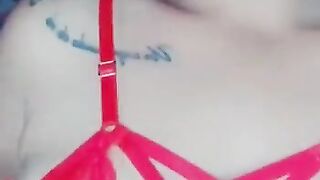 This lingerie makes me very horny I want to insert a penis of any size in my tight pussy even if it