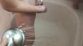 Shower Time Shave- HAIRY then SHAVED