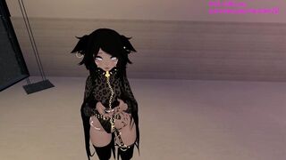 Submissive Joi in Virtual Reality ❤️Intense moaning and spanking; POV Blowjob [VRchat 3D Hentai]