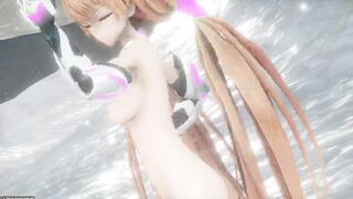 MMD R-18 Conqueror Angela Balzac - Space Purple Armor Color Edit Smixix