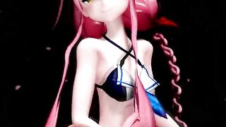 MMD 4k 60Fps Kawakaze - Peek a Boo