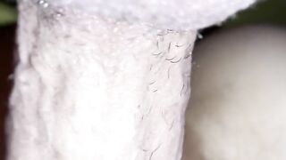 Hairy balls and hairy clit with lots of sperm