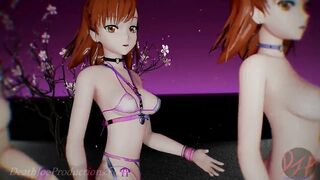 MMD R18 4k Mesh Bikini Misaka Multi body - DDD - 1066