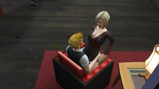 Birthday! As always ended with sex | the sims 4 sex mod