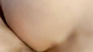 Daddy filling mommy’s creamy juicy pussy with Cum