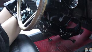 No Panties Pedal Pumping A Chevy Camaro SS 350