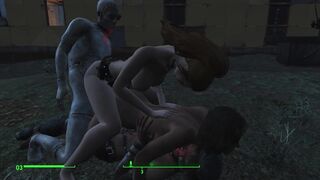 Fallout 4 Orgy and Sex | Porno game