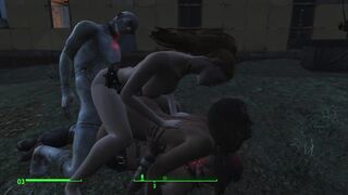 Fallout 4 Orgy and Sex | Porno game