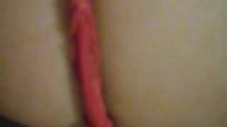 Fuck hard hot gf with but plug