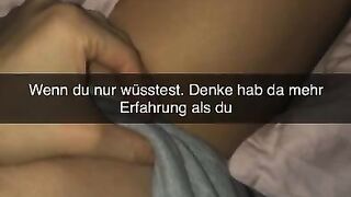 German Cheerleader wants to fuck Classmate on Snapchat