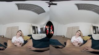 Vrlatina - Super Hot Blonde Latina VR Sex