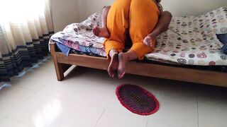 Desi Sexy MILF Mom Apne Bete ke Sath Kiya Kand - StepMom Riding StepSon Cock (Indian Family Therapy)