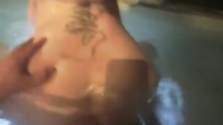 stepmom has death grip on stepson cock then sits on it to make him cum