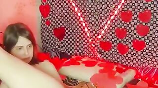 Valentine's Day, nude anal toy show