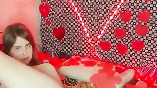 Valentine's Day, nude anal toy show