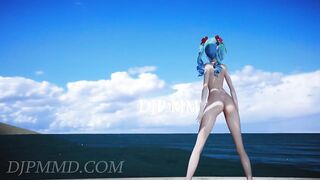 Miku - T-Ara - Bunny Style - Beach Stage 1287